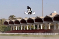 দুবাইয়ের আকাশে পুলিশের ড্রোন মোটরবাইক!