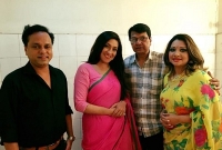 বাদশা বুলবুলকে সাথে নিয়ে এফডিসিতে ছুটে গেলেন আঁখি আলমগীর