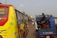 প্রতিটি সিগন্যালেই যানজটে খালেদার গাড়িবহর, তিন ঘণ্টায় পৌঁছালেন কাঁচপুর ব্রিজে