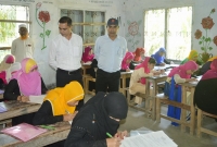 ভোলার তজুমদ্দিনে নকল মুক্ত পরিবেশে অনুষ্ঠিত হলো জেএসসি ও জেডিসি পরীক্ষা 