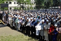  আবদুর রহমান বিশ্বাসের প্রথম জানাজা অনুষ্ঠিত