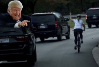 ডোনাল্ড ট্রাম্পের গাড়িকে আঙ্গুল দেখানোয় চাকরি হারালেন এক মহিলা