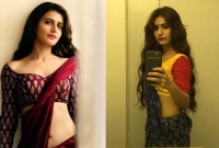 ফতিমার শাড়ির ভাঁজেই চড়ছে পারদ, উত্তেজিত সোশ্যাল মিডিয়া