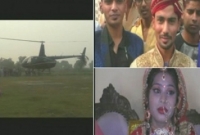 কথা রাখলেন, হেলিকপ্টারে করেই হলো শাহরুখের বিয়ে   কথা রাখলেন, হেলিকপ্টারে করেই হলো শাহরুখের বিয়ে