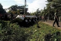 চট্টগ্রামে সেনাবাহিনীর এপিসির সঙ্গে সিএনজির সংঘর্ষ, নিহত ২