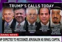 ডোনাল্ড ট্রাম্পকে ঠেকানোর জন্য ফিলিস্তিনি নেতাদের জোর তৎপরতা