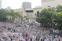 ঢাকায় মার্কিন দূতাবাস অভিমুখে বিশাল বিক্ষোভ মিছিল