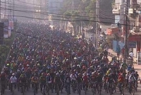  ৬ হাজার সাইক্লিস্ট নিয়ে বিজয় র‍্যালী!
