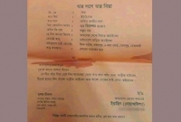 নোয়াখালীর ভাষায় ‘বিয়ের কার্ড’ ভাইরাল, হাসতে হাসতে…!