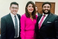 ভাইদের সাথে প্রিয়াঙ্কা চোপড়া