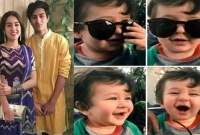 তৈমুরের জন্মদিনে যোগ দেয়নি তার সৎ ভাই-বোনেরা, কারণ কী?