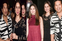 নিউ লুকে খোশমেজাজে পার্টিতে ঝড় তুললেন শচীন