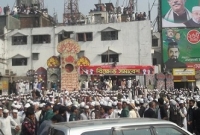   মাওলানা সা’দকে ঠেকাতে বিমানবন্দরের সামনে বিক্ষোভ