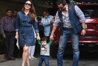 মাতাল শিশু তৈমুর!