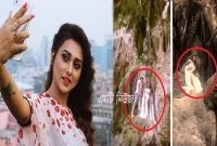 প্রাণে বাঁচলেন মিমি, যশ হাত না ধরলে খাদে পড়েই যেতেন!