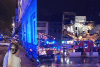 গভীর রাতে ভয়াবহ বিস্ফোরণে ভেঙে পড়ল রেস্তোরাঁ