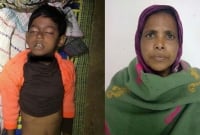 ‘বাচ্চাটার গলায় কাঁচি দিয়ে ৫/৬টা পোচ দিছি স্যার’