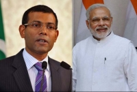 মালদ্বীপে দ্রুত ভারতীয় সেনা পাঠানোর অনুরোধ জানালেন নাশিদ