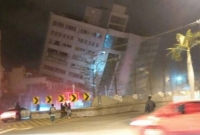 প্রবল কম্পনে ধসে পড়লো বিশাল হোটেল!