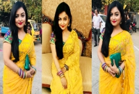 ফাল্গুনে বাসন্তী ঐন্দ্রিলা