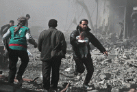 ভয়াবহ বিমান হামলায় ২০ শিশুসহ নিহত ৭৭