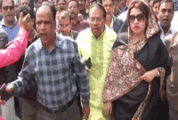 বিএনপির মিছিলে পুলিশের লাঠিচার্জ, শতাধিক আহত