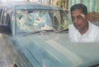 সাবেক আইজিপি শহীদুল হকের ভাইয়ের গাড়িতে হামলা সাবেক আইজিপি শহীদুল হকের ভাইয়ের গাড়িতে হামলা