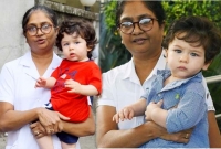 তৈমুরের সঙ্গে কে এই মহিলা! রাতারাতি বিখ্যাত হয়ে গেলেন!