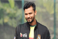 পাবনার আমিনুলের টাই পরছেন ক্রিকেটার মাশরাফি