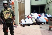 সেনা পাহারায় জুমার নামাজ পড়লেন শ্রীলঙ্কার মুসলিমরা