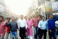 ৪০ দিন পর ভোরের ঝটিকা মিছিলে রিজভী