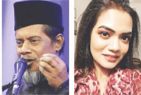 লন্ডন থেকে দেশে ফিরেই বাবার দেখানো পথে বারী সিদ্দিকীর মেয়ে