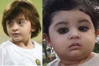 ভারতীয় পত্রিকার খবর, শাহরুখ-পুত্রের জনপ্রিয়তায় ভাগ বসাল শাকিব-পুত্র আবরাম খান