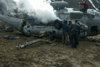 ভেঙে পড়ল ভারতীয় বায়ুসেনার হেলিকপ্টার