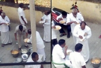 অনশনের মাঝে বিরিয়ানি খাচ্ছেন নেতারা!