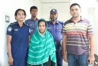 পলাশে দুই বছর তিন মাসের সাজাপ্রাপ্ত আসামী মহিলা গ্রেফতার