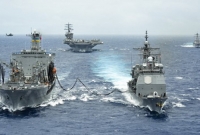 ট্রাম্পের হুমকির জবাবে ১১ যুদ্ধজাহাজ পাঠিয়েছে রাশিয়া