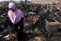 ভারতে রোহিঙ্গা শিবিরে আগুন দিয়েছে বিজেপি