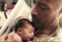 আবারো কন্যা সন্তানের বাবা হলেন ‘দ্য রক’