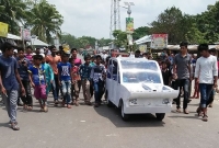 শাওনের জ্বালানি ও চালকবিহীন প্রাইভেটকার!