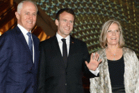 অস্ট্রেলিয়ার প্রধানমন্ত্রীর স্ত্রীকে ‘সুস্বাদু’ বললেন ফরাসী প্রেসিডেন্ট