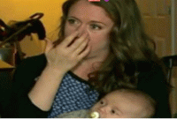 মা বাচ্চাটির নাকের ভিতর কিছু অদ্ভুত কালো জিনিস দেখতে পেলো, তারপর যা হল...