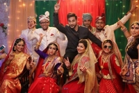 ‘গাছে কাঁঠাল গোঁফে তেল’এ এক সাথে পাঁচ শ্যালিকার বিয়ে দিলেন সজল