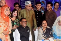 শিল্পী সমিতির ইফতার আয়োজন,  তারকাদের মিলনমেলায়  ওবায়দুল কাদের