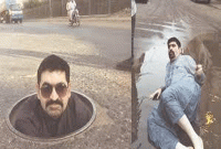 ভোটের প্রচারে প্রার্থীর কাণ্ড!