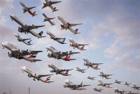 এবার আকাশ পথেও যানজট!