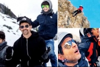 দুই ছেলেকে নিয়ে পাহাড়ে হৃত্বিক