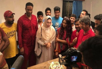 সবাইকে অবাক করে দিলেন অপু বিশ্বাস