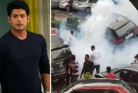 বেসামাল অবস্থায় রাস্তায় গাড়ি চালিয়ে প্রাণে রেহাই পেলেও গ্রেপ্তার সিদ্ধার্থ