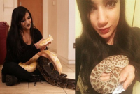 ১৬ টি সাপ নিয়ে সংসার এই মেয়ের!